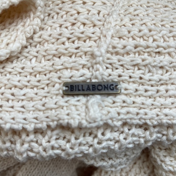 Billabong Knit Tie-Front Cardigan with Shawl Collar - Picture 4 of 7